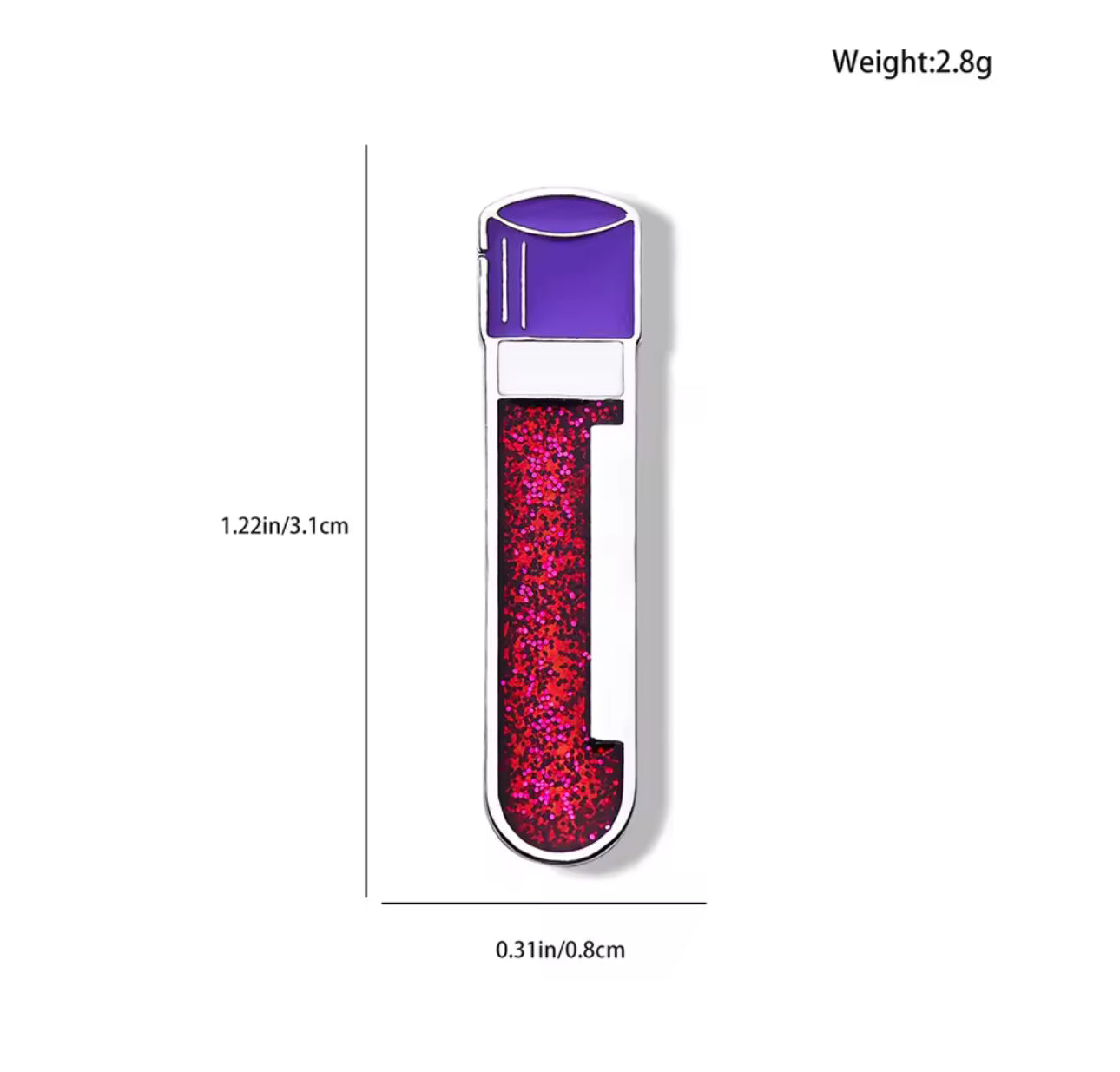 Science Enamel Pins β Test Tube, Germ Cell & Microscope, Lab Flask, and LOVE Design Pins for STEM Lovers, Lab Techs & Healthcare Pros