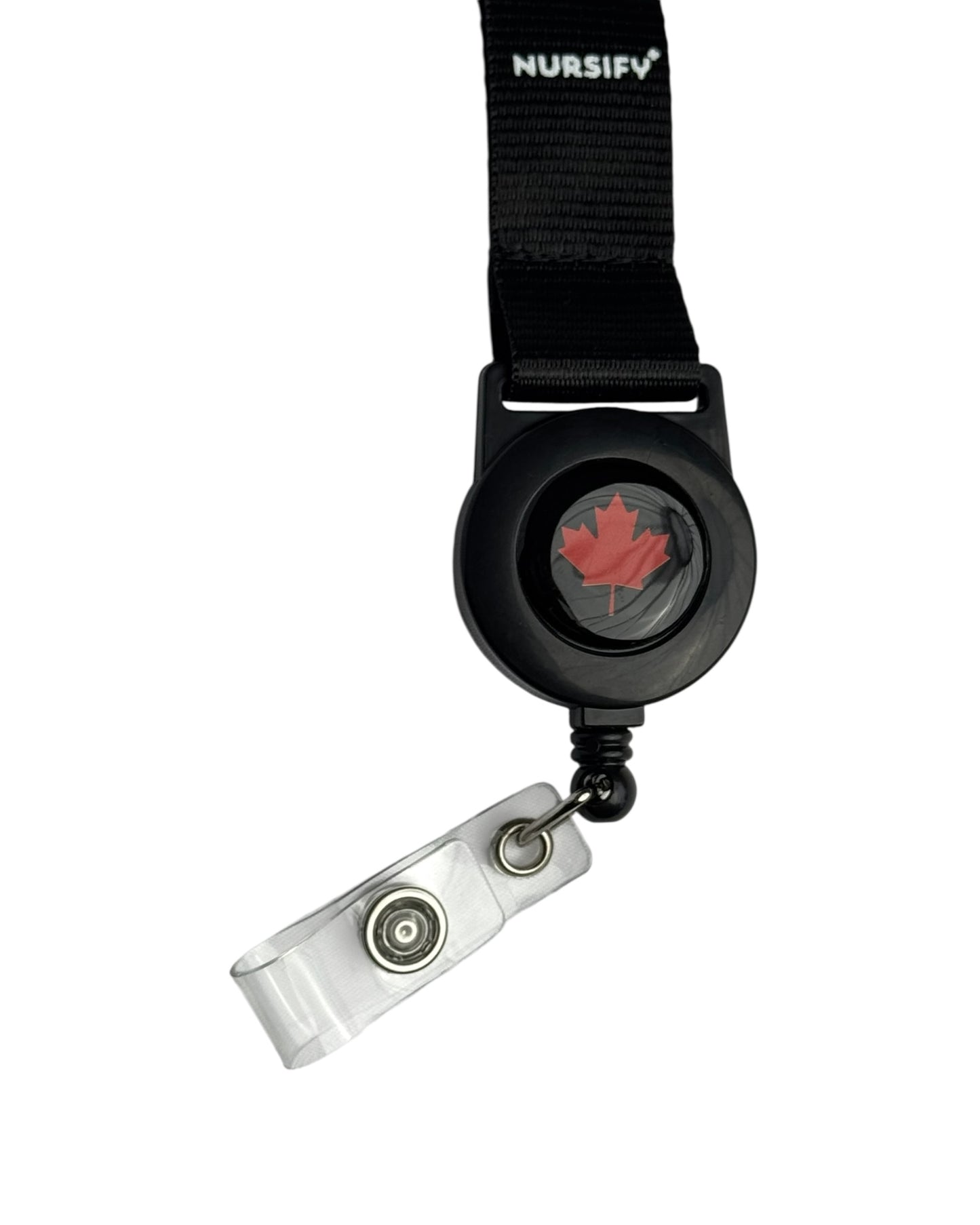 Canadian Nurse Lanyard – Maple Leaf Badge Reel Holder