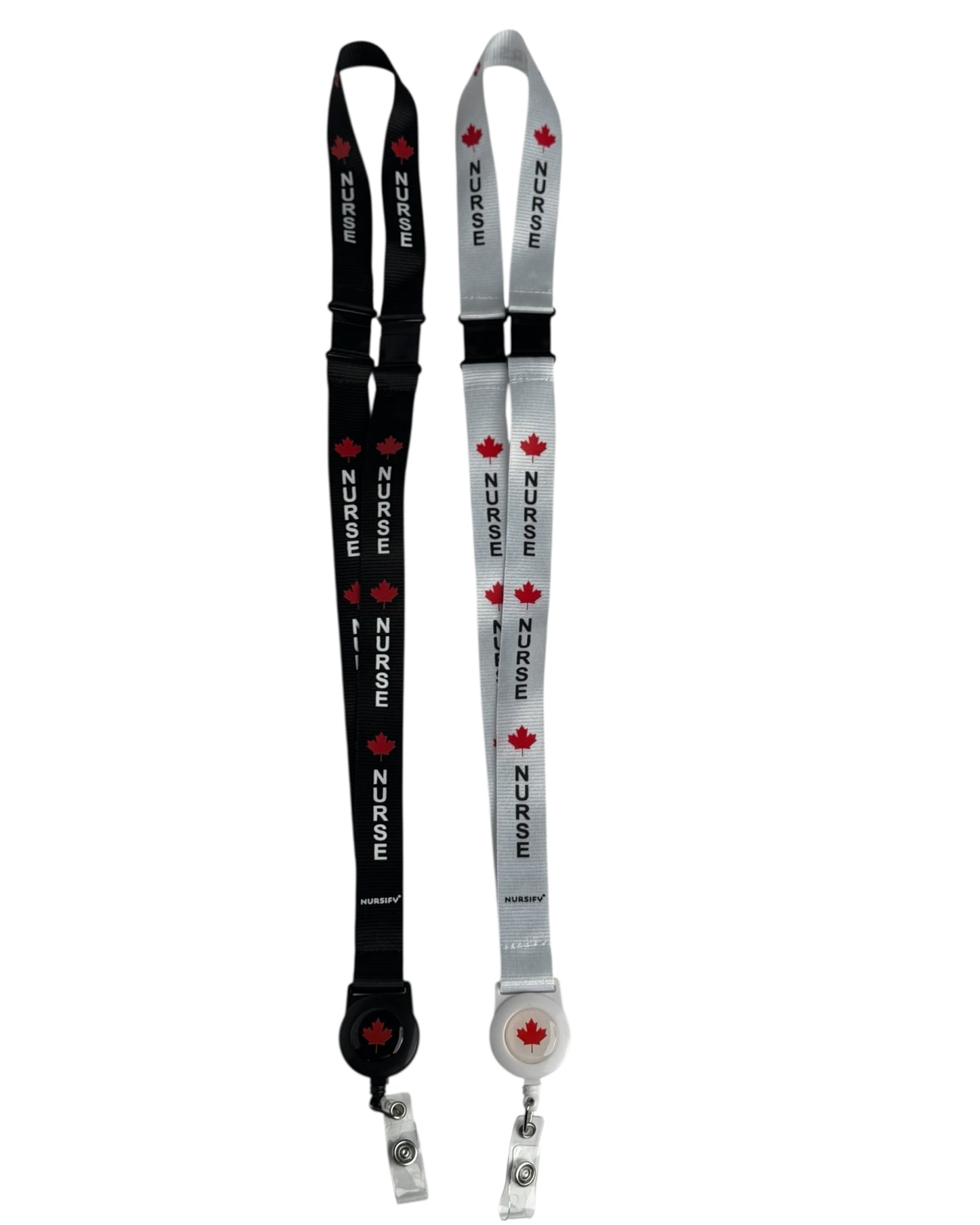 Canadian Nurse Lanyard – Maple Leaf Badge Reel Holder