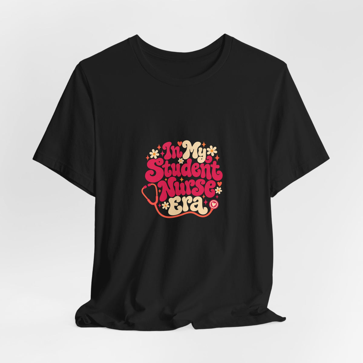 In My Student Nurse Era T-Shirt | Pink Floral