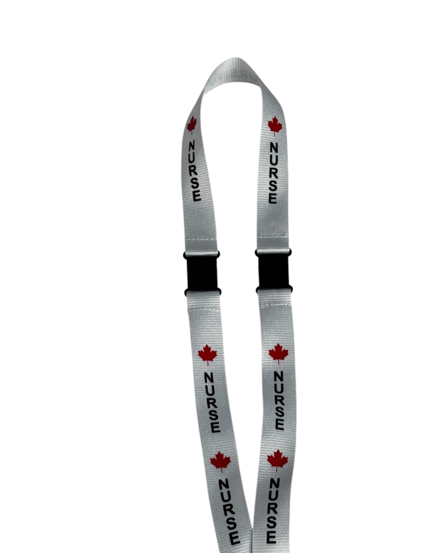 Canadian Nurse Lanyard – Maple Leaf Badge Reel Holder