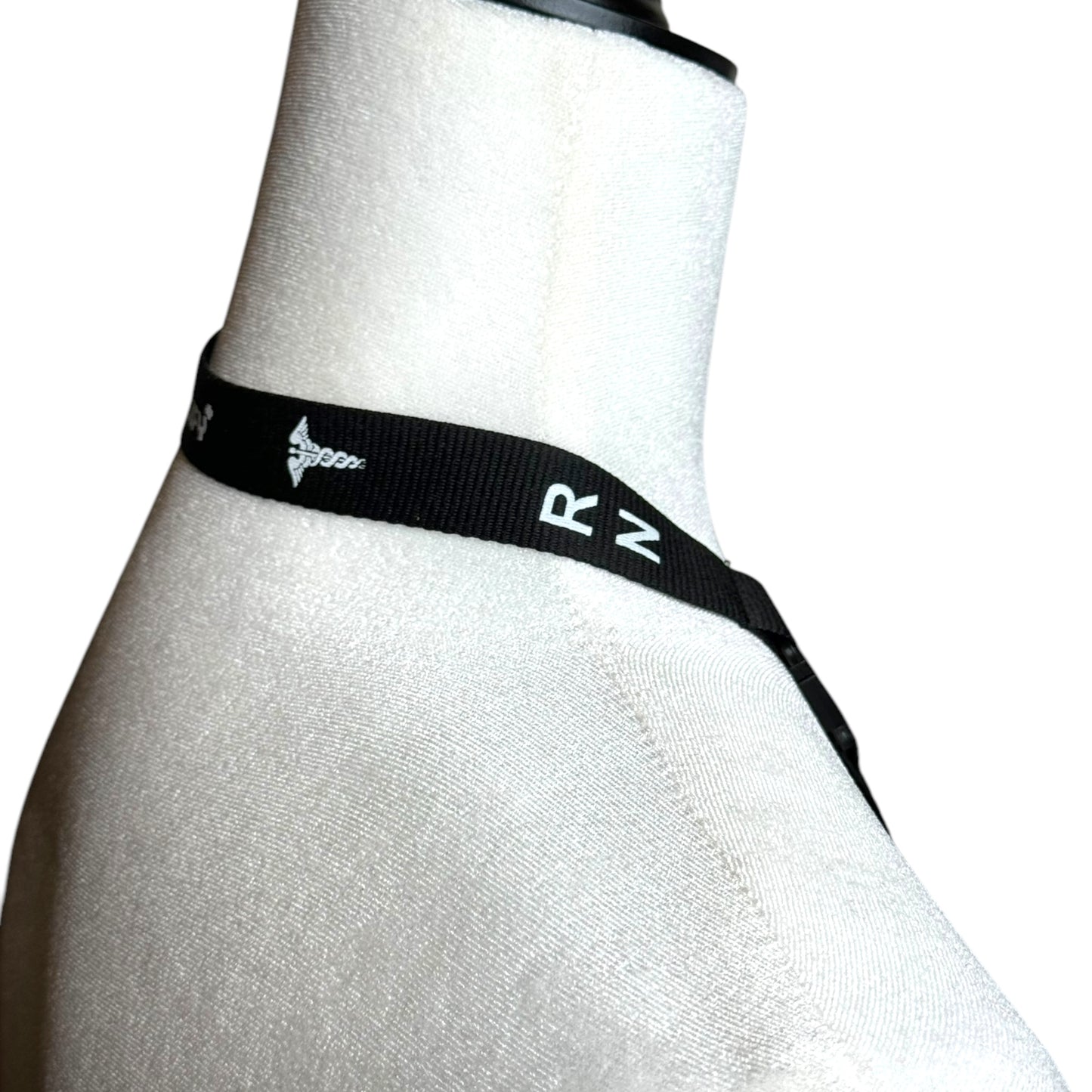 Nursify RN Lanyard Black