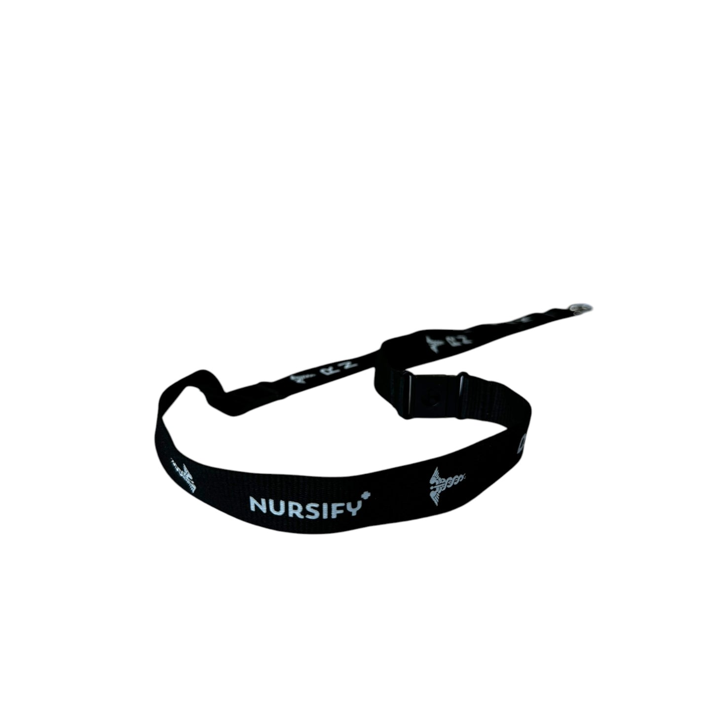 Nursify RN Lanyard Black