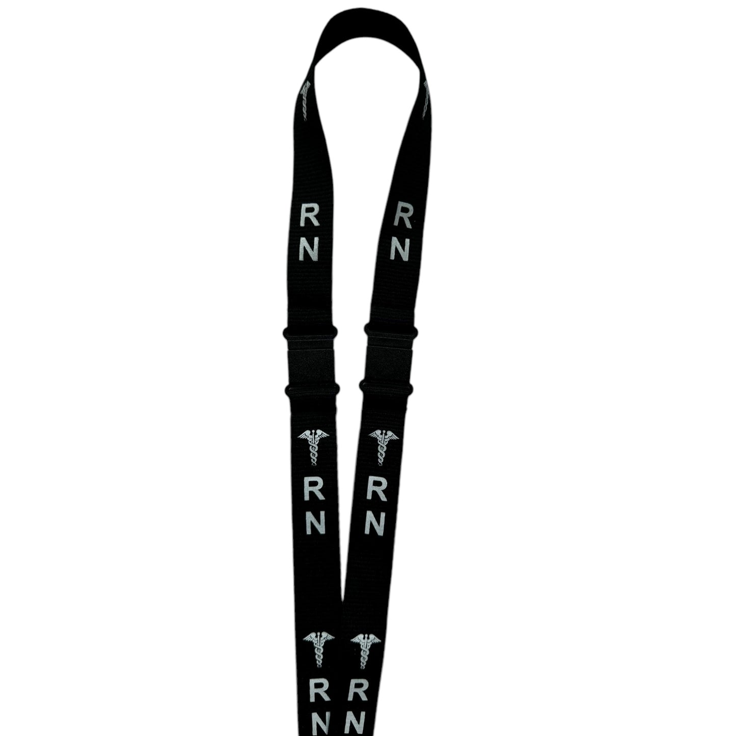 Nursify RN Lanyard Black