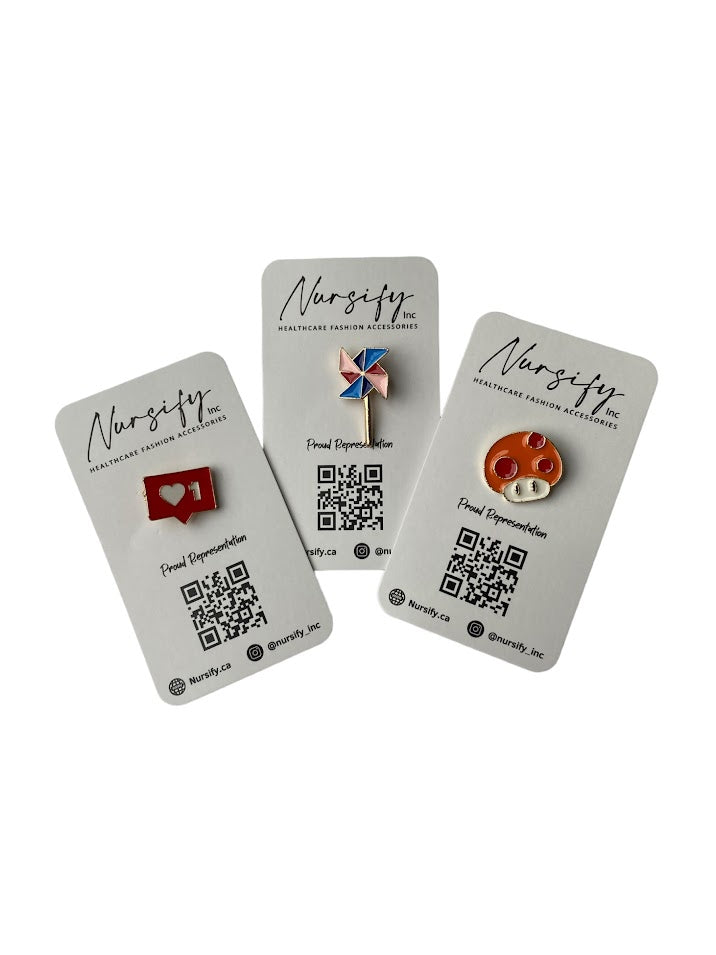 RANDOM ENAMEL PINS, Enamel Pins, Gaming, Social Media, Clothing Accessory