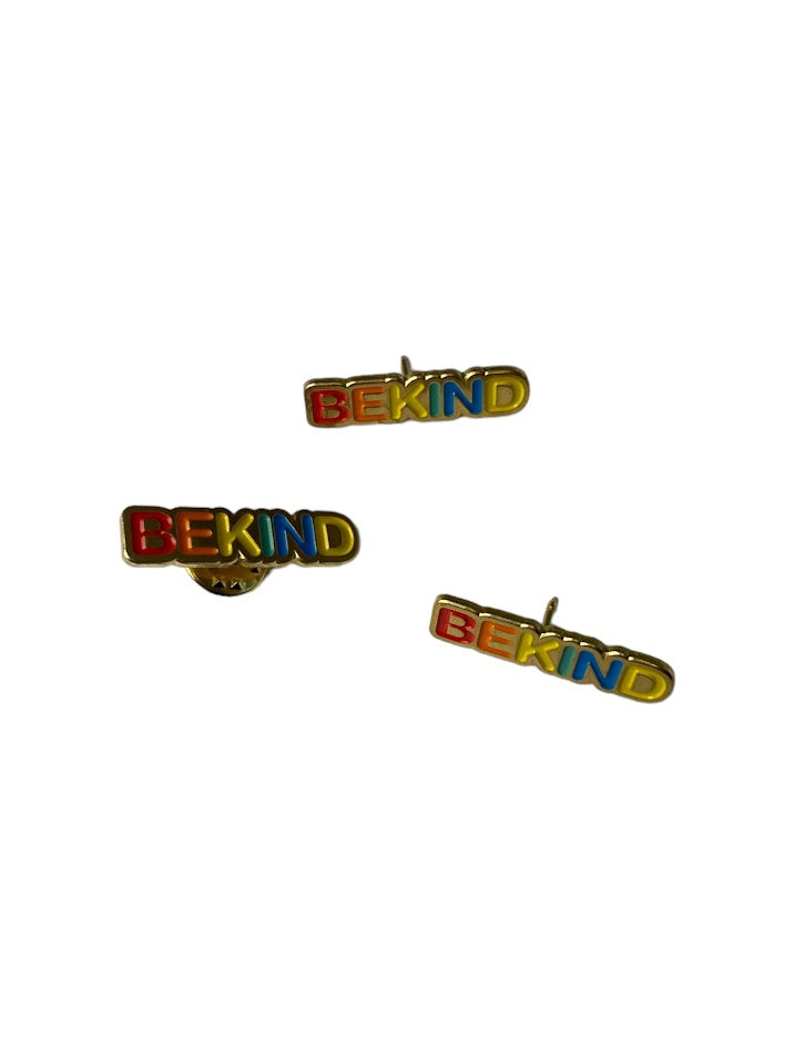 BE KIND ENAMEL PIN, Positivity Pin, Be Nice To Everyone