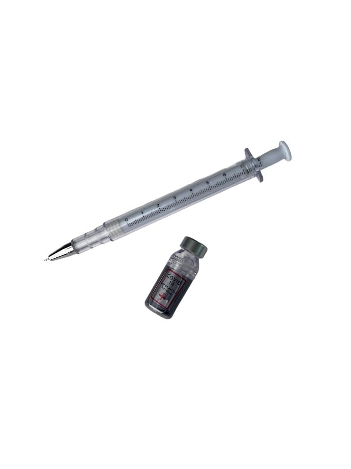 VILE AND NEEDLE PENS, Fake Vile and Needle Pen, Healthcare Pen, Healthcare Gift