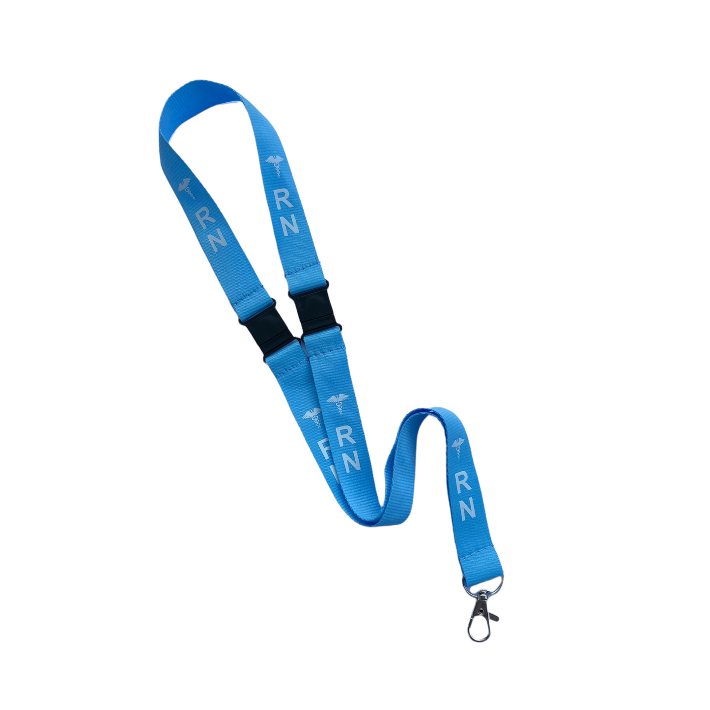 RN Lanyard ID Holder with 2 Breakaways for Safety
