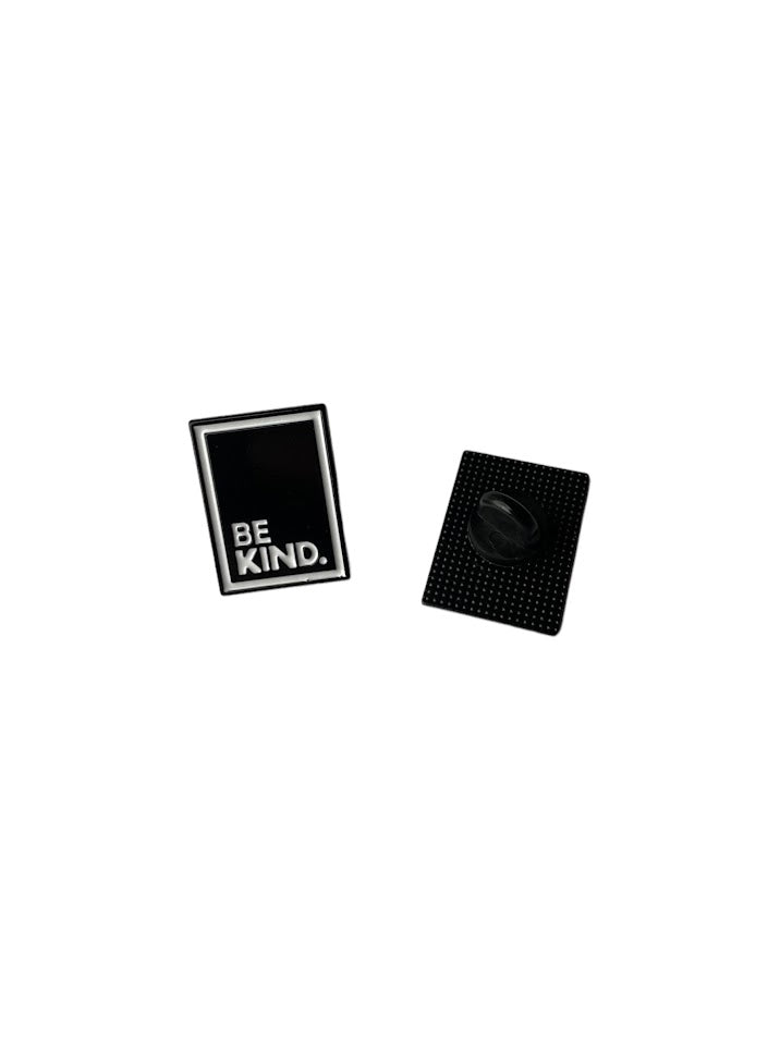 BE KIND ENAMEL PIN, Positivity Pin, Be Nice To Everyone