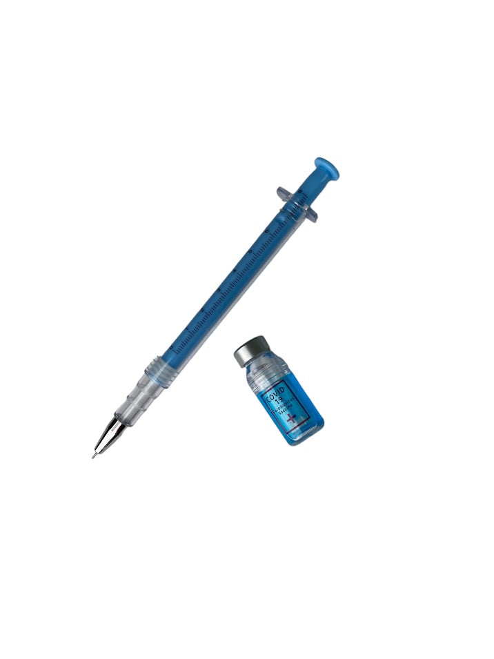 VILE AND NEEDLE PENS, Fake Vile and Needle Pen, Healthcare Pen, Healthcare Gift