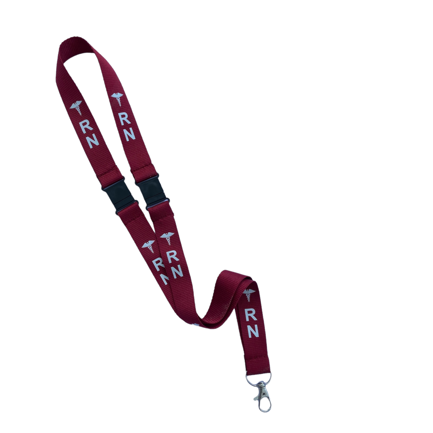 RN Lanyard ID Holder with 2 Breakaways for Safety