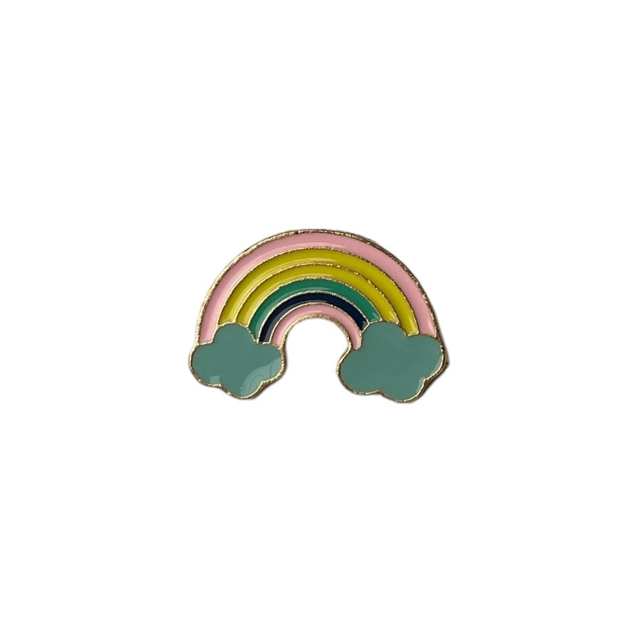 RAINBOW ENAMEL PINS, Different Rainbow Pins, Clothing Accessory, Rainbow Designs
