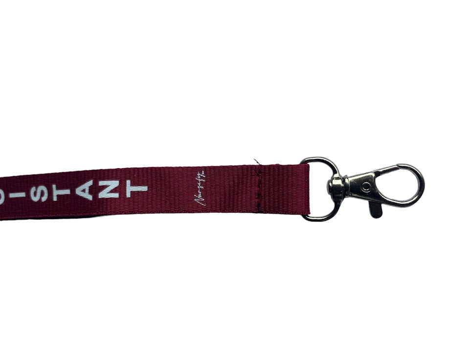 NURSE LANYARD BURGUNDY