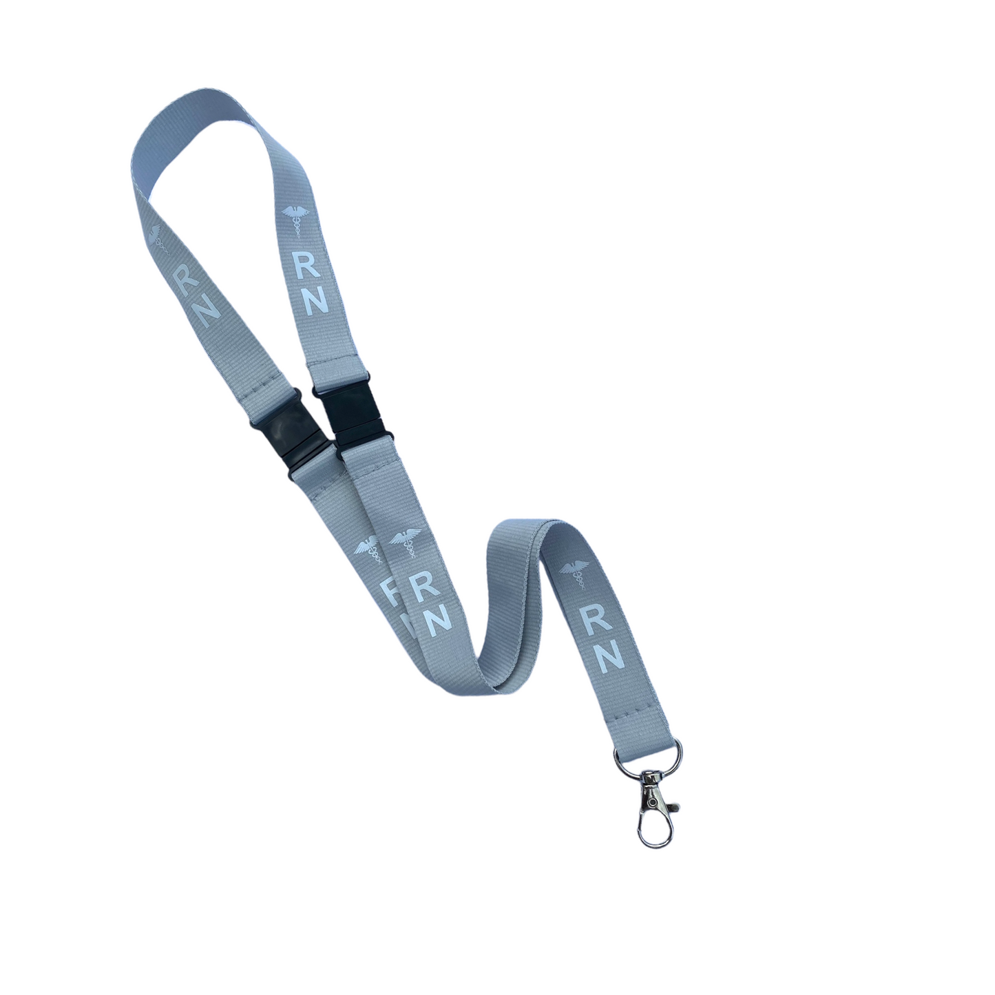 RN Lanyard ID Holder with 2 Breakaways for Safety