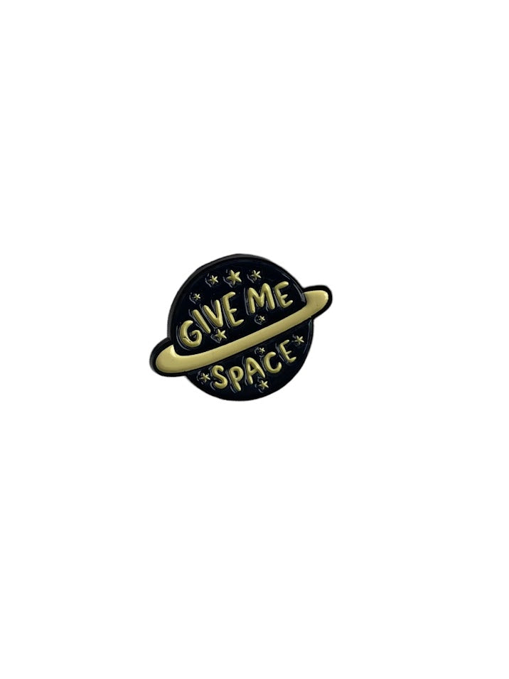 INTROVERT ENAMEL PIN, Antisocial, Shy Pin