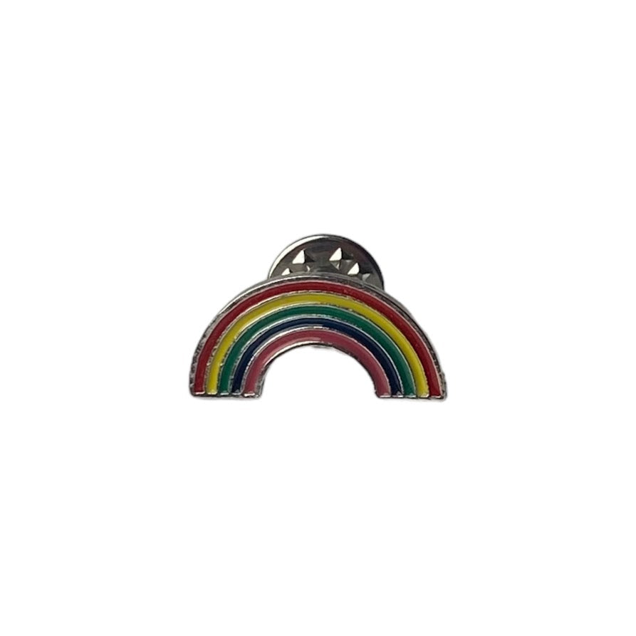 RAINBOW ENAMEL PINS, Different Rainbow Pins, Clothing Accessory, Rainbow Designs