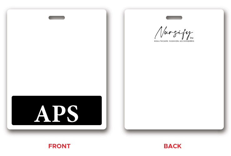 APS Badge Buddy Black