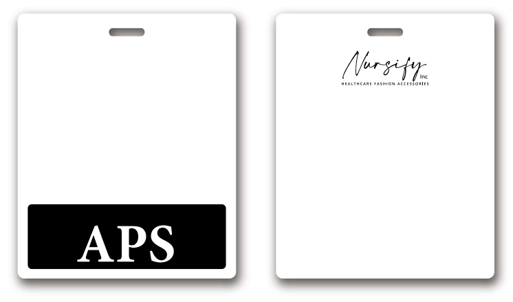 APS Badge Buddy Black