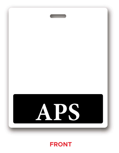 APS Badge Buddy Black