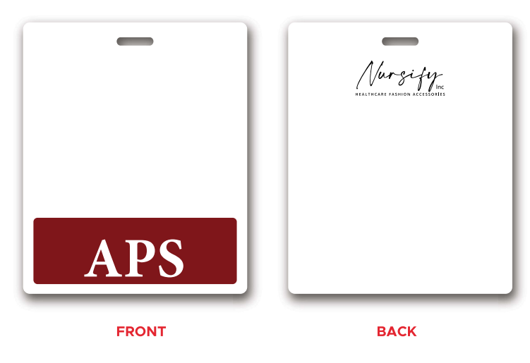 APS Badge Buddy Brown