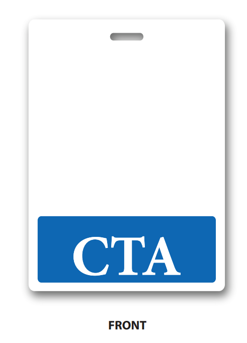 CTA Badge Buddy Blue