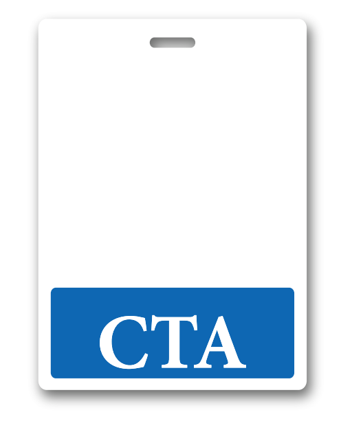CTA Badge Buddy Blue
