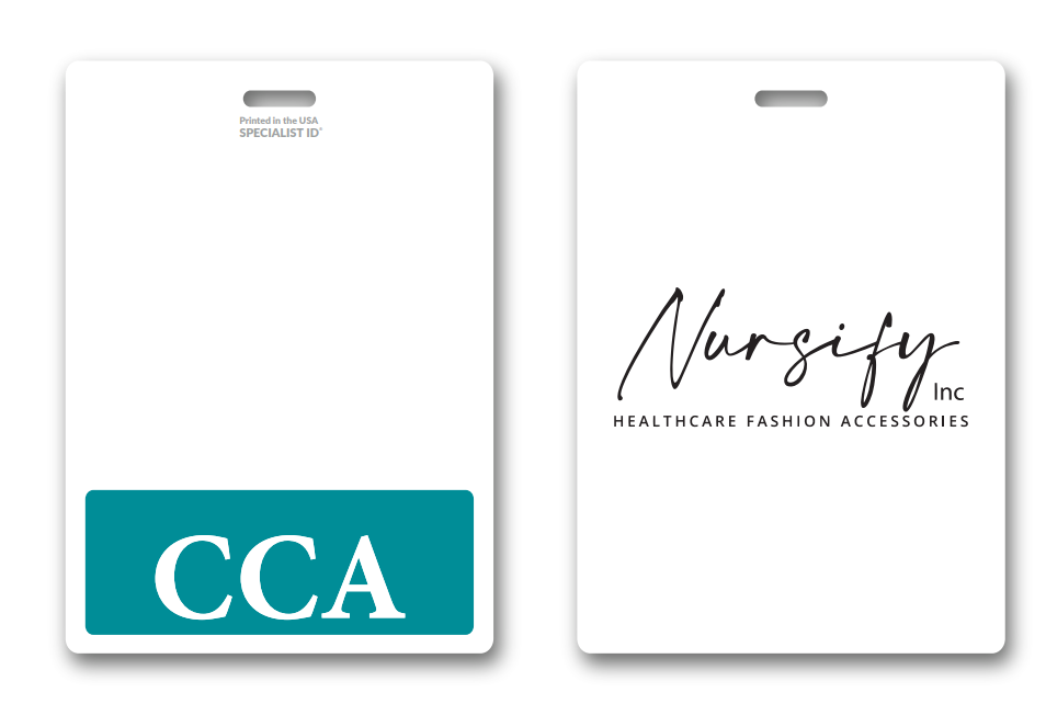 TEAL CCA BADGE BUDDY