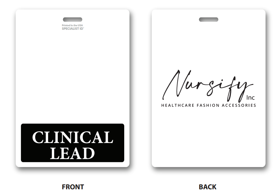 Clinical Lead Badge Buddy