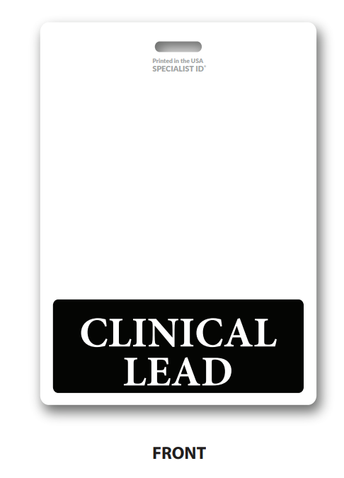 Clinical Lead Badge Buddy