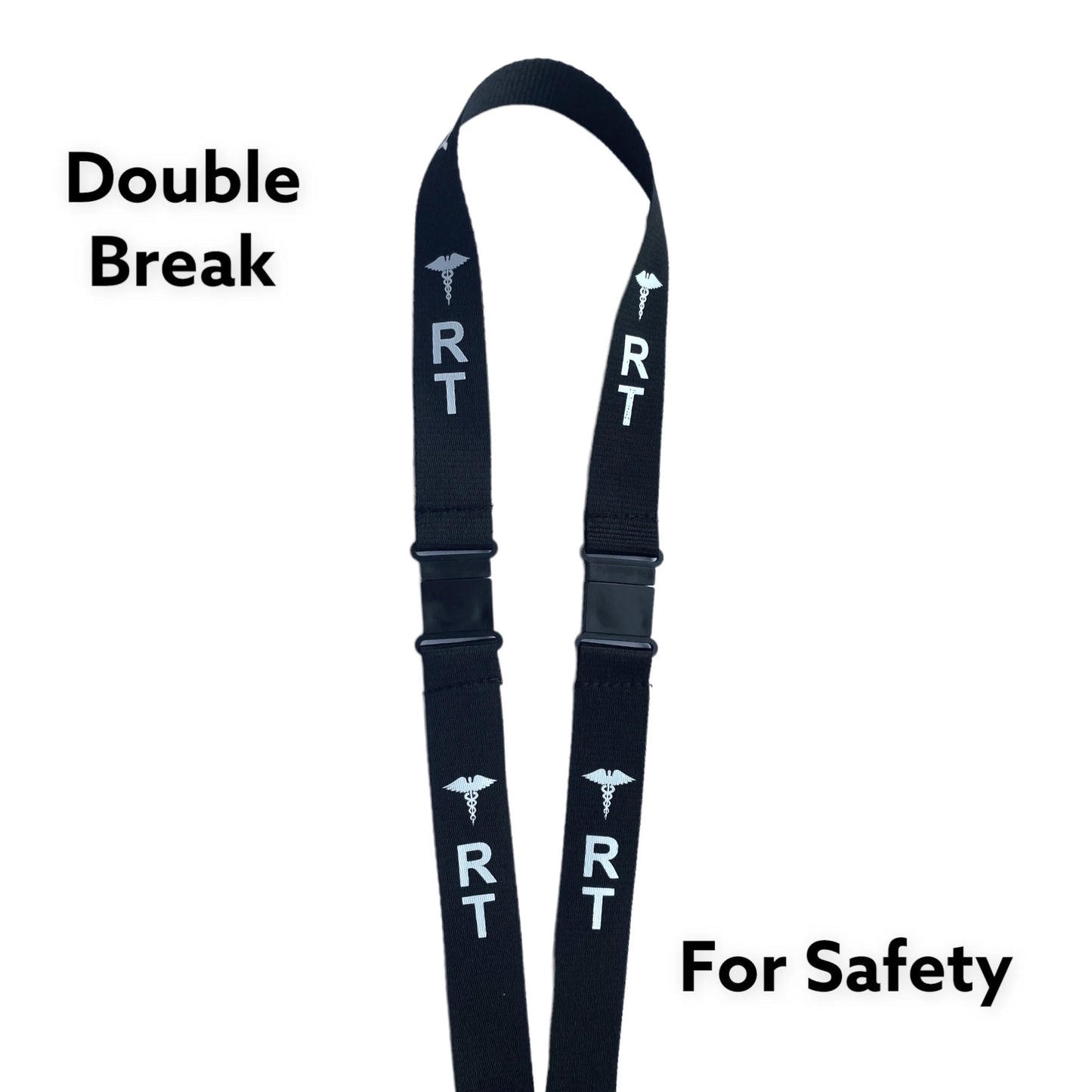 BLACK RT LANYARD