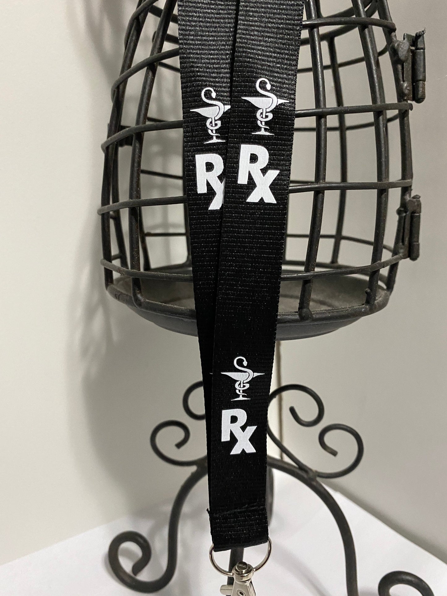 Pharmacy Lanyard Black