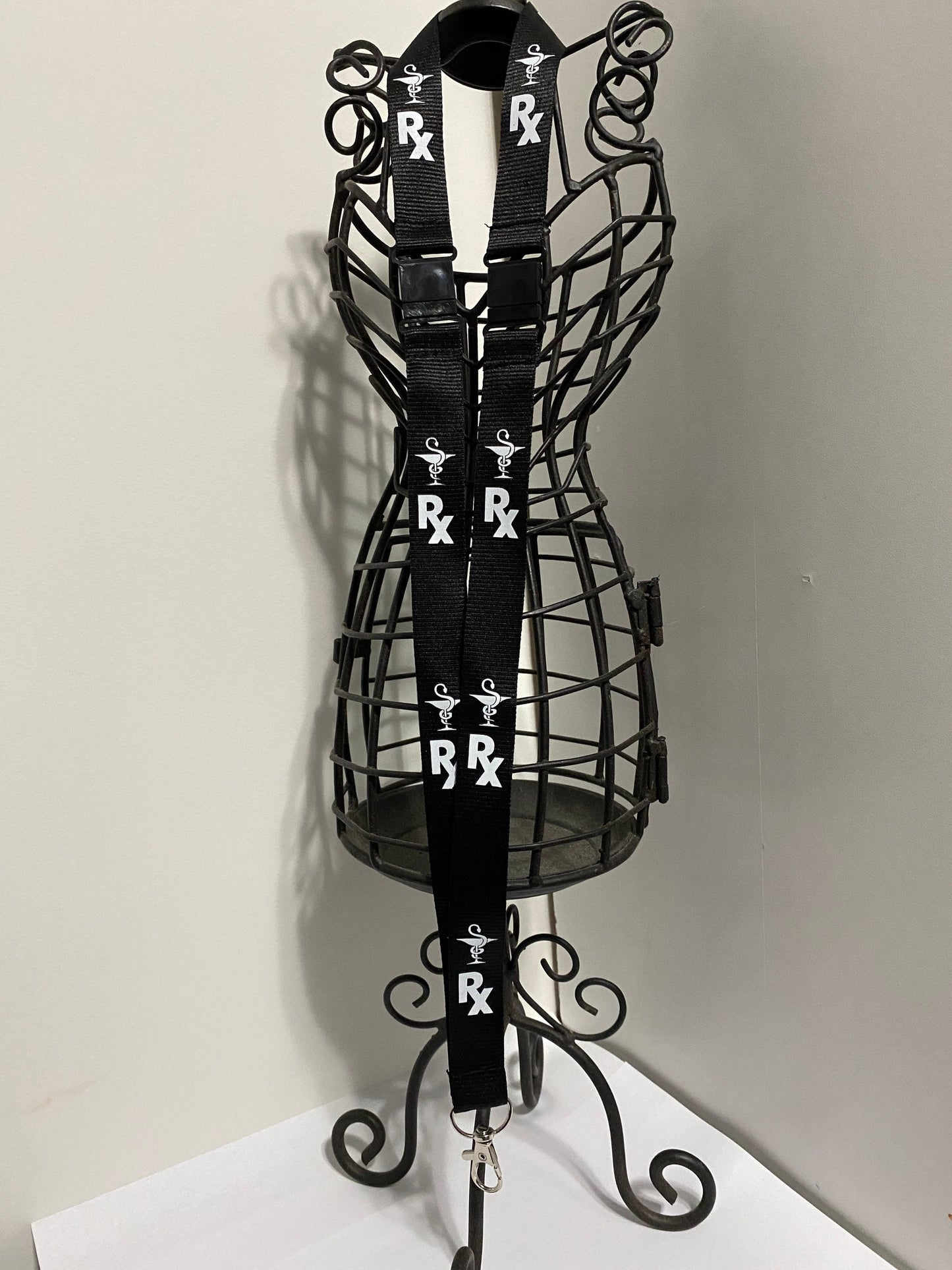 Pharmacy Lanyard Black