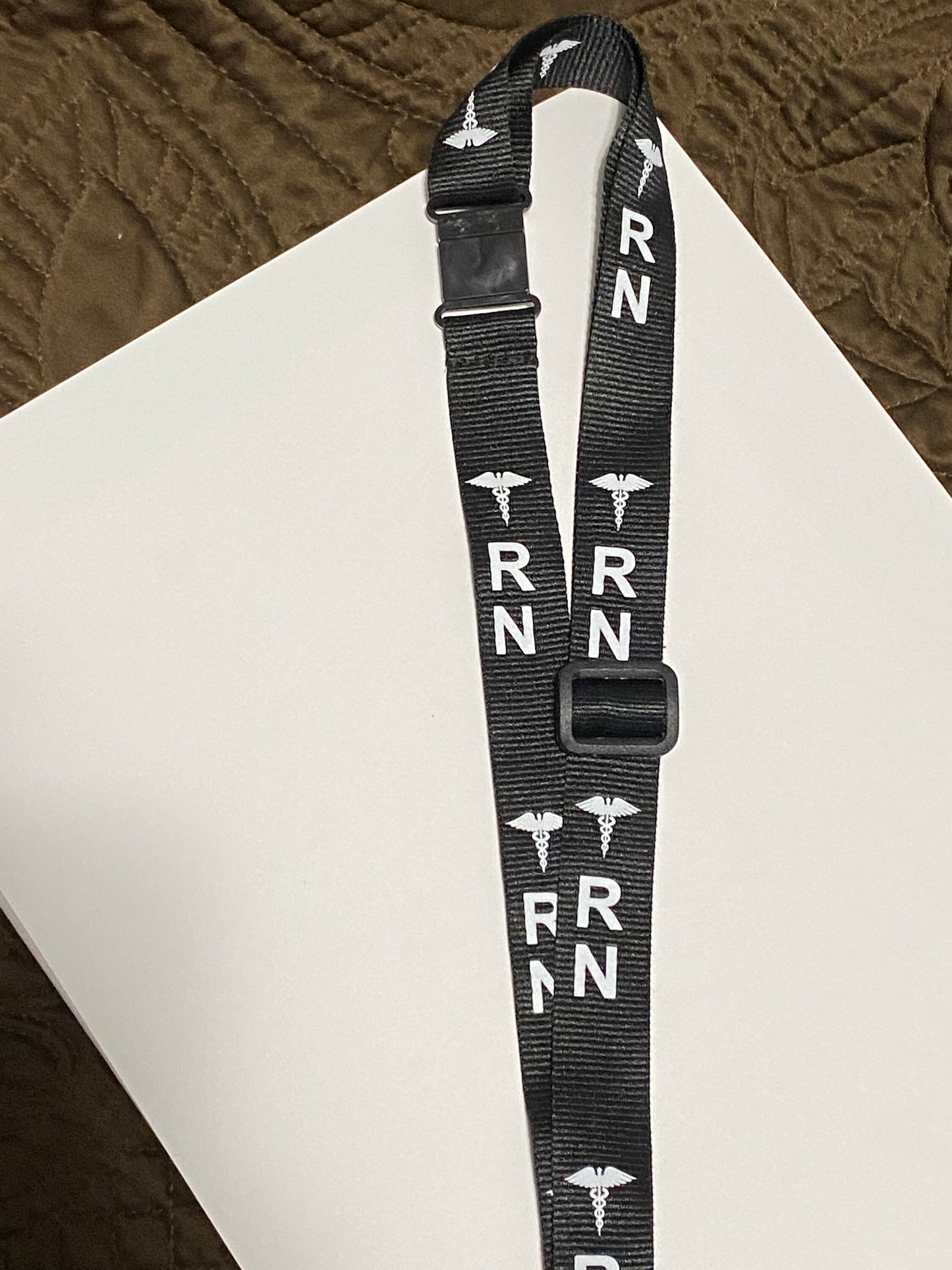 EXTRA LONG RN NURSE LANYARD with BREAKAWAY