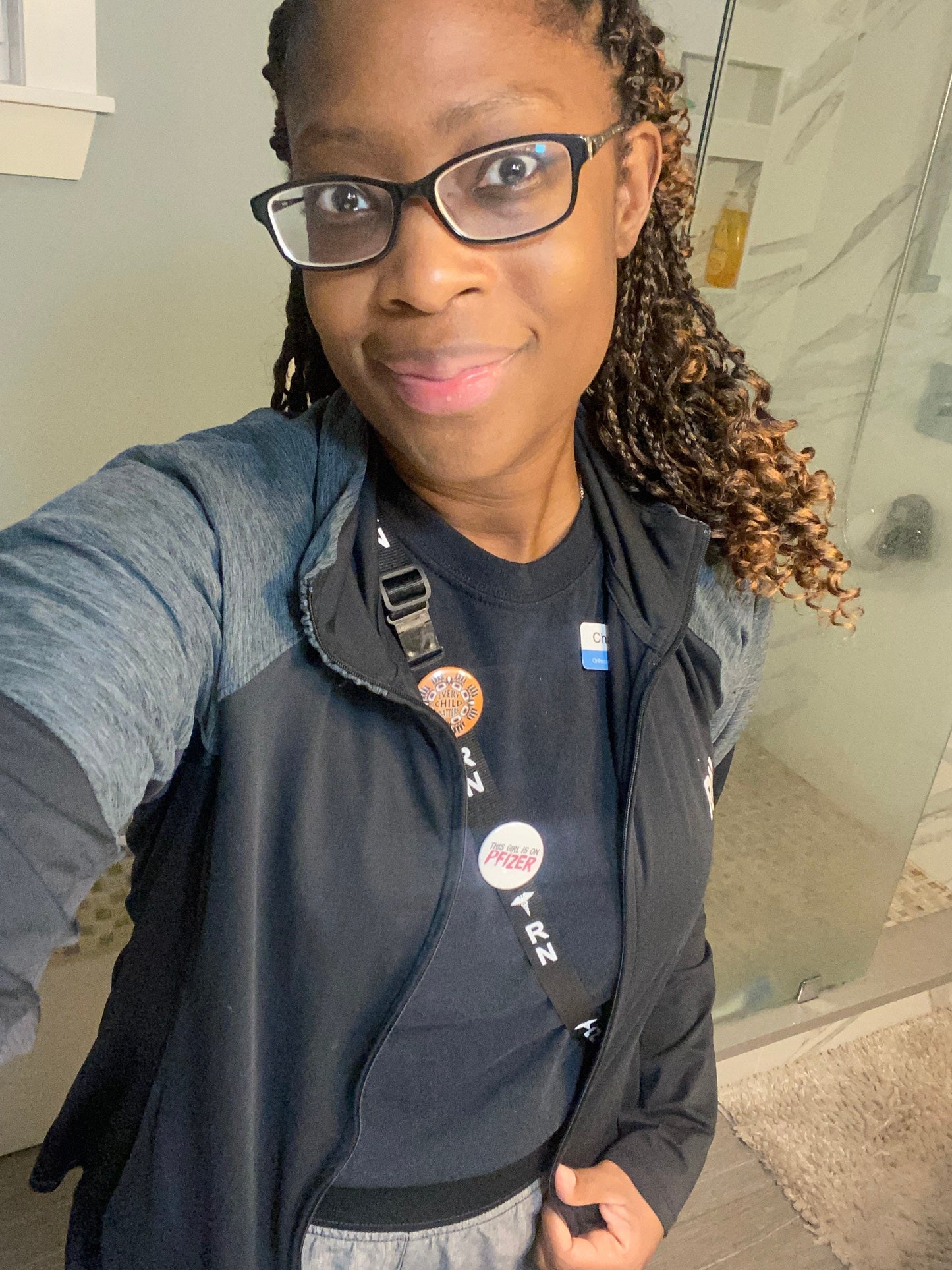 EXTRA LONG RN NURSE LANYARD with BREAKAWAY