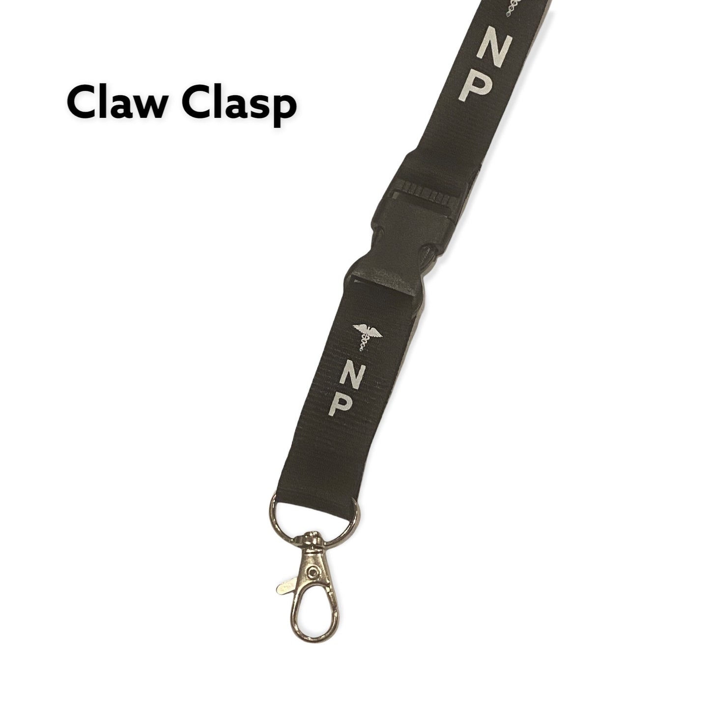 BLACK NP LANYARD