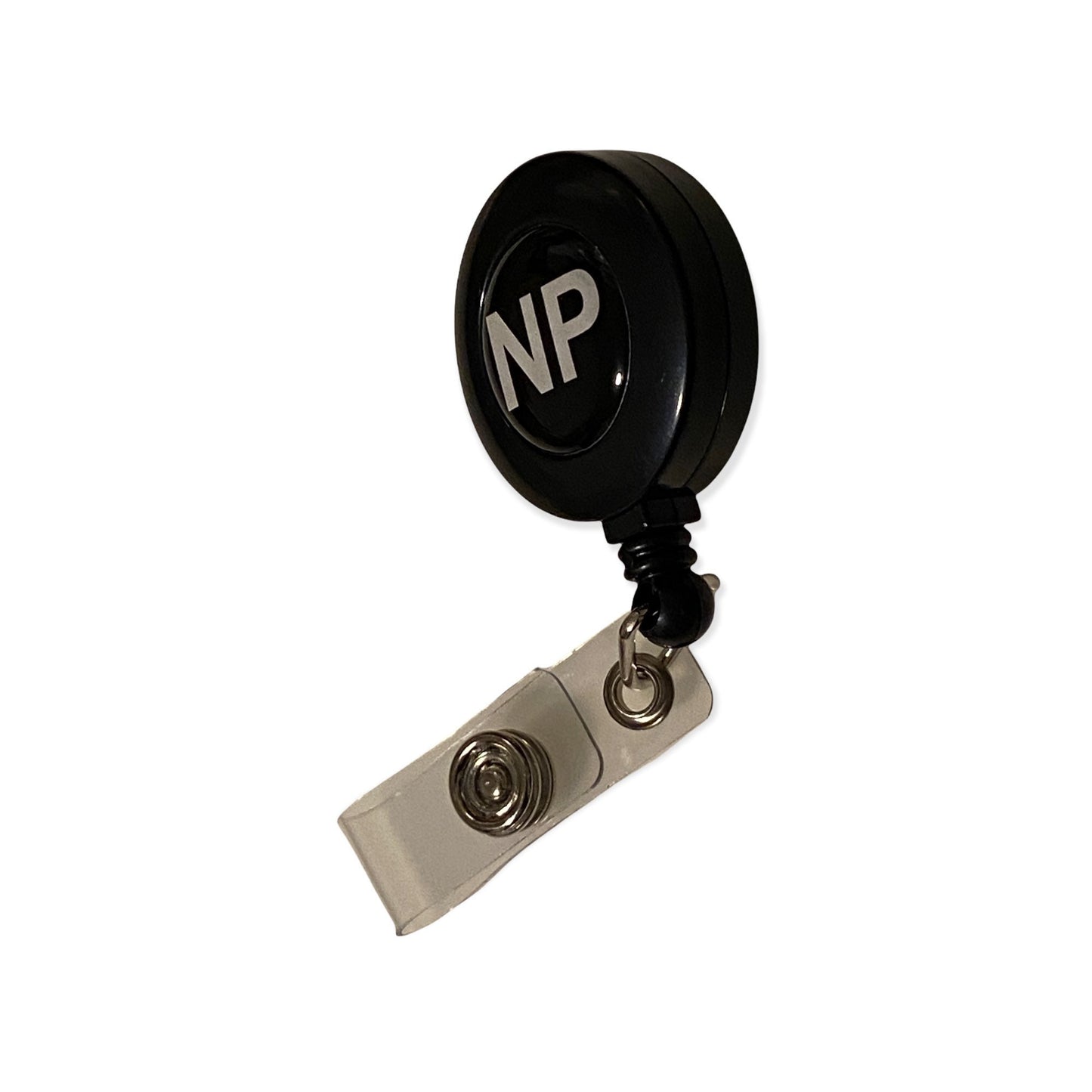 NURSE PRACTITIONER GIFT, Id Holder, Np Badge Reel, Np Gift, Black and White Badge Reel