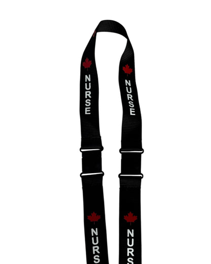 Canadian Nurse Lanyard with Badge Reel