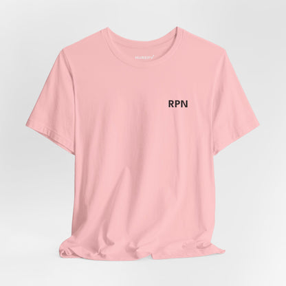 Nursify RPN short sleeve shirt from the professional pride collection, product gallery view.