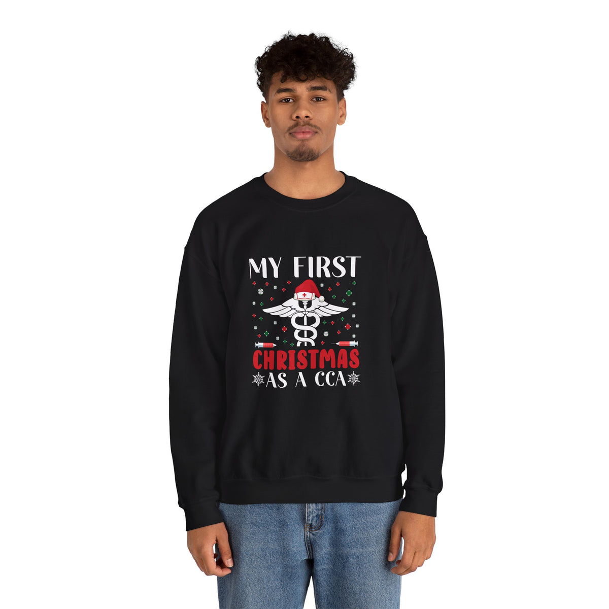 My First Christmas as a CCA Sweatshirt
