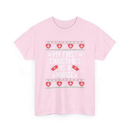 My First Christmas as a Nurse Tee | Nursify