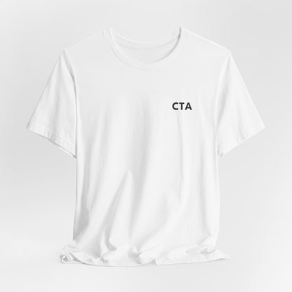 Nursify CTA short sleeve shirt from the professional pride collection, product gallery view.