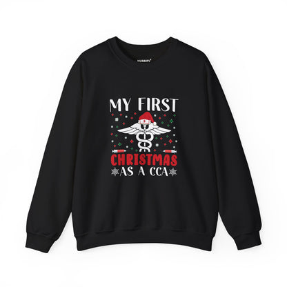 My First Christmas as a CCA Sweatshirt