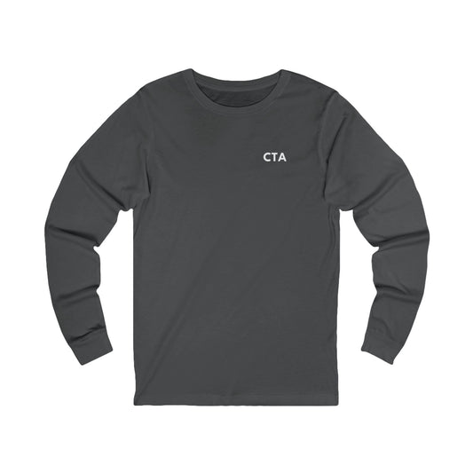 Nursify CTA long sleeve shirt from the professional pride collection, product gallery view.