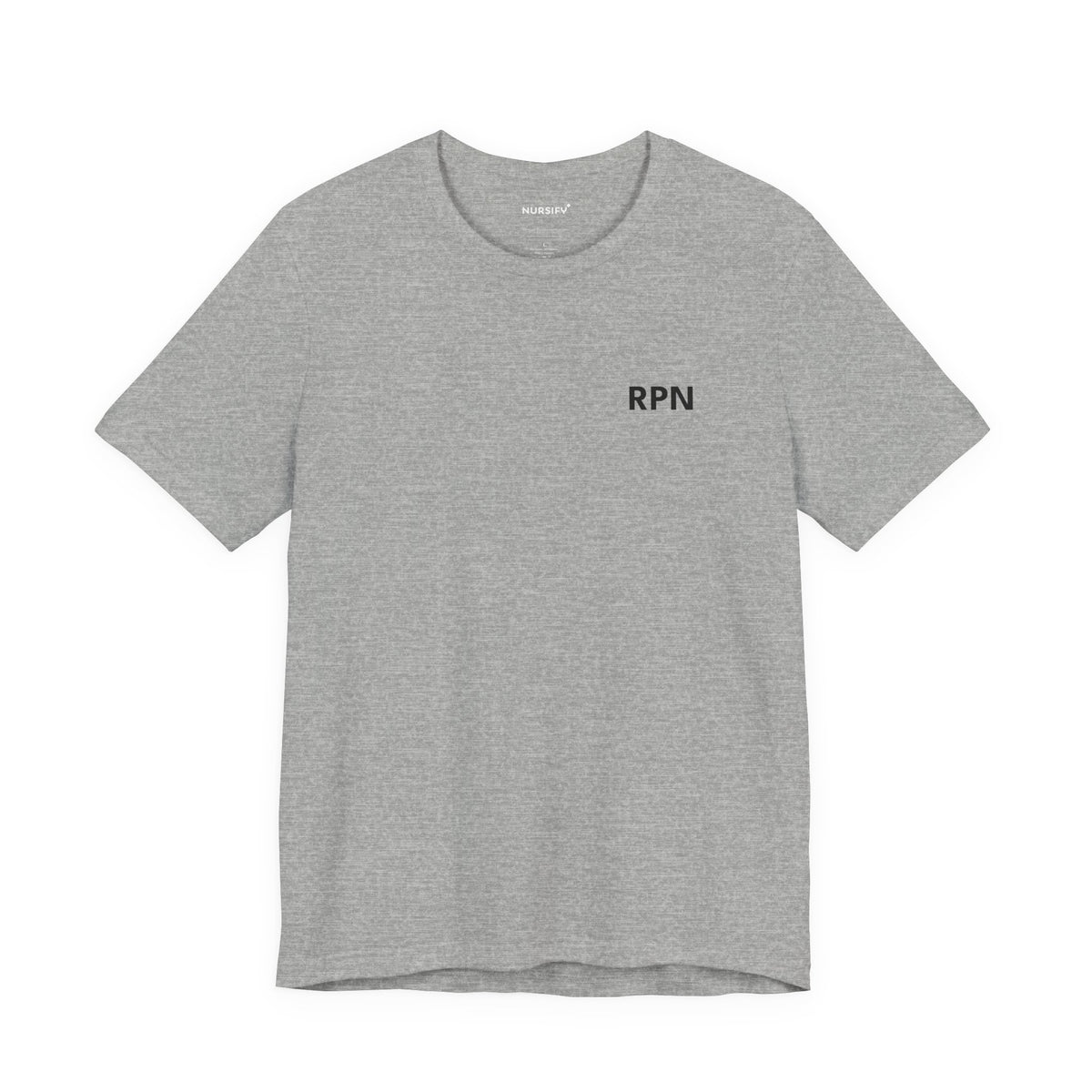 Nursify RPN short sleeve shirt from the professional pride collection, product gallery view.