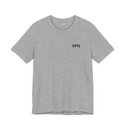 Nursify RPN short sleeve shirt from the professional pride collection, product gallery view.