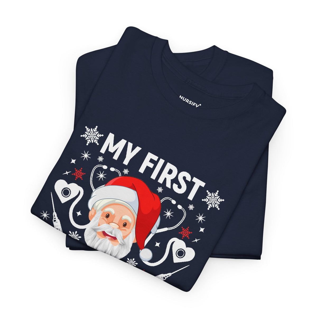 My First Christmas as an LPN Santa T-Shirt