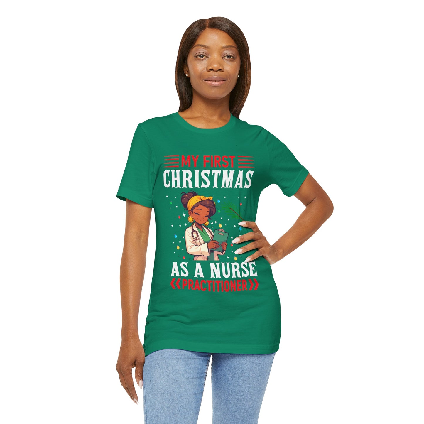 Nurse Practitioner Tee - Cute First Christmas Gift