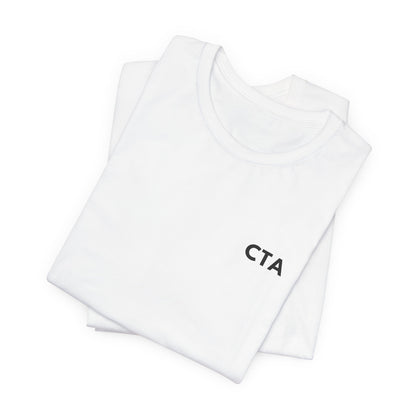 Nursify CTA short sleeve shirt from the professional pride collection, product gallery view.