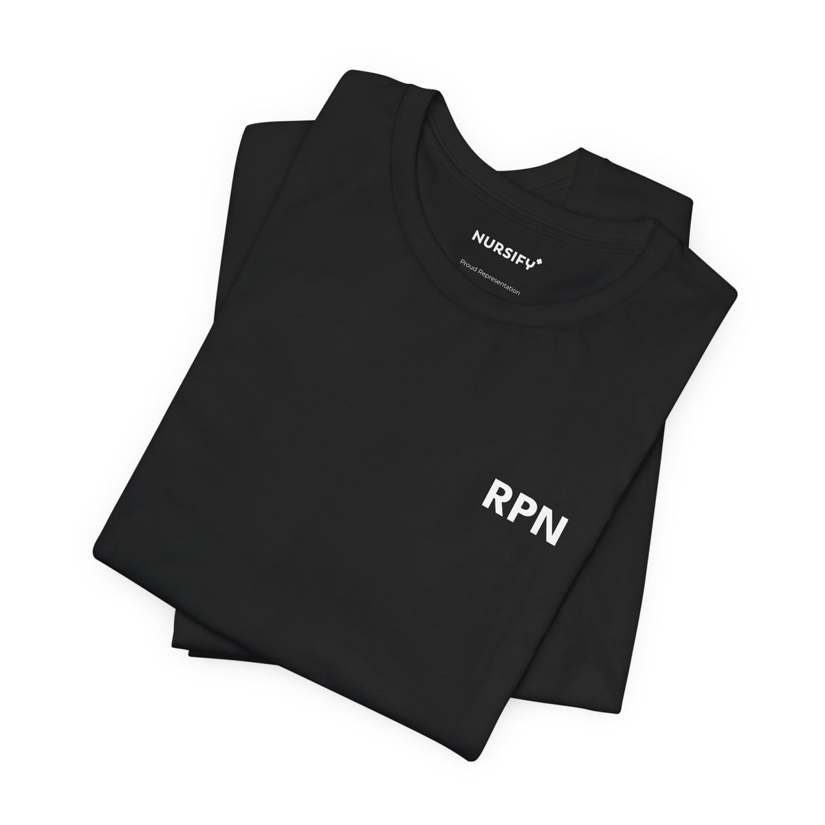 Nursify RPN short sleeve shirt from the professional pride collection, product gallery view.