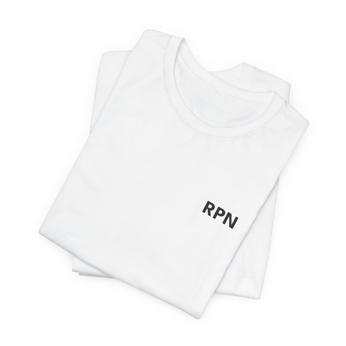 Nursify RPN short sleeve shirt from the professional pride collection, product gallery view.